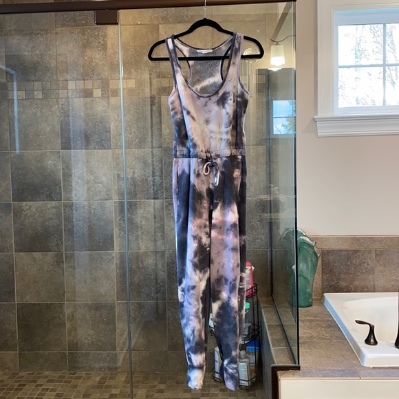 Hippie Rose Pants - 3 for $15 Hippie rose. Worn once winter onesie jogger
